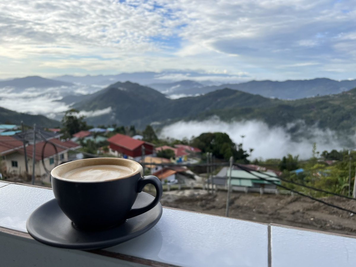 Got to get on the bike and ride to the other side of these mountains today. Great day ahead.