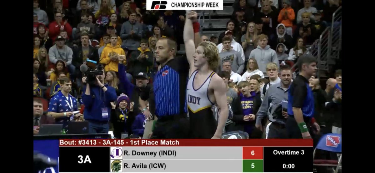 ihs_tribe's tweet photo. RYDER DOWNEY IS OUR STATE MF CHAMPION!!! https://t.co/8hO3by5Xm0