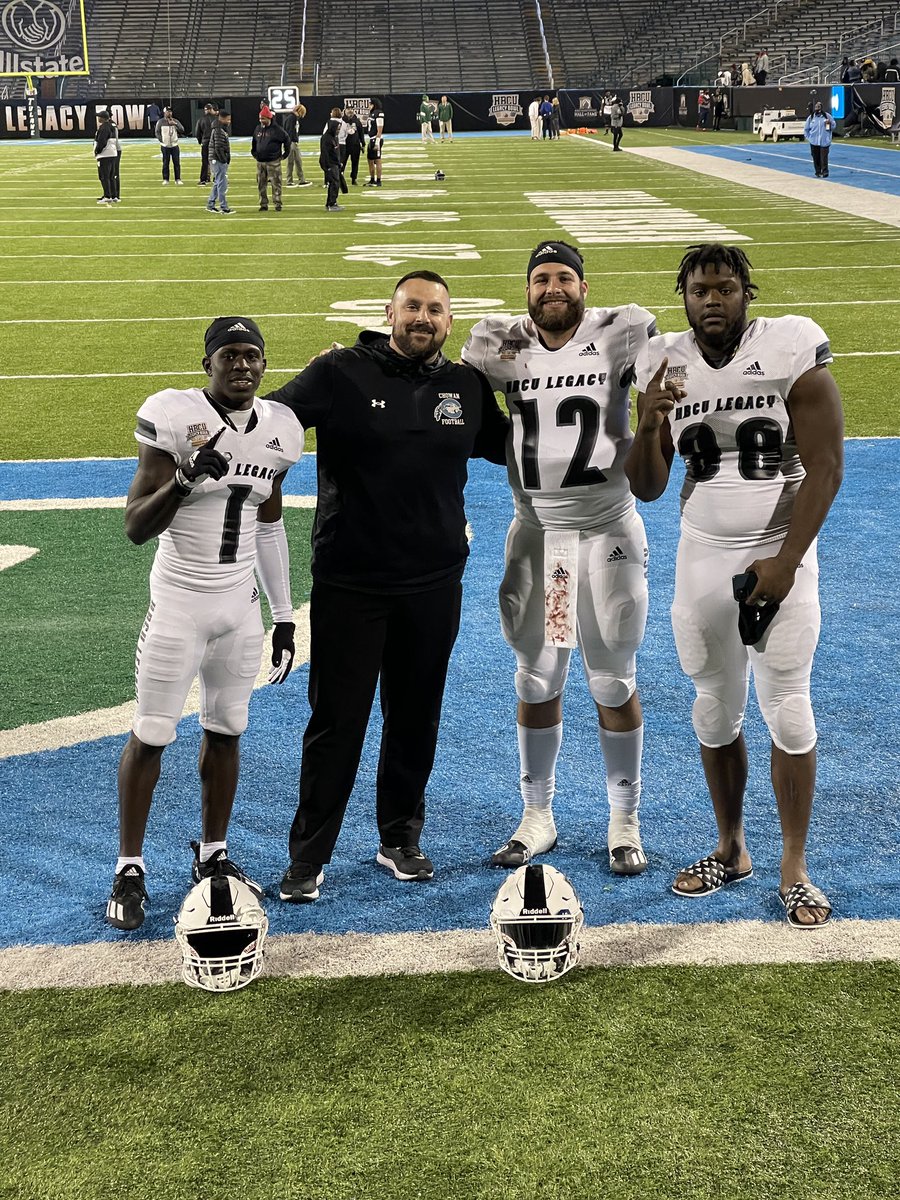 These guys did their thing tonight!! @Wittness_19 @nostoppinmeek @Rafiqaw96 couldn’t have represented our program any better!!! If people didn’t know about Chowan Football before.…they do now!!! #RoughSide