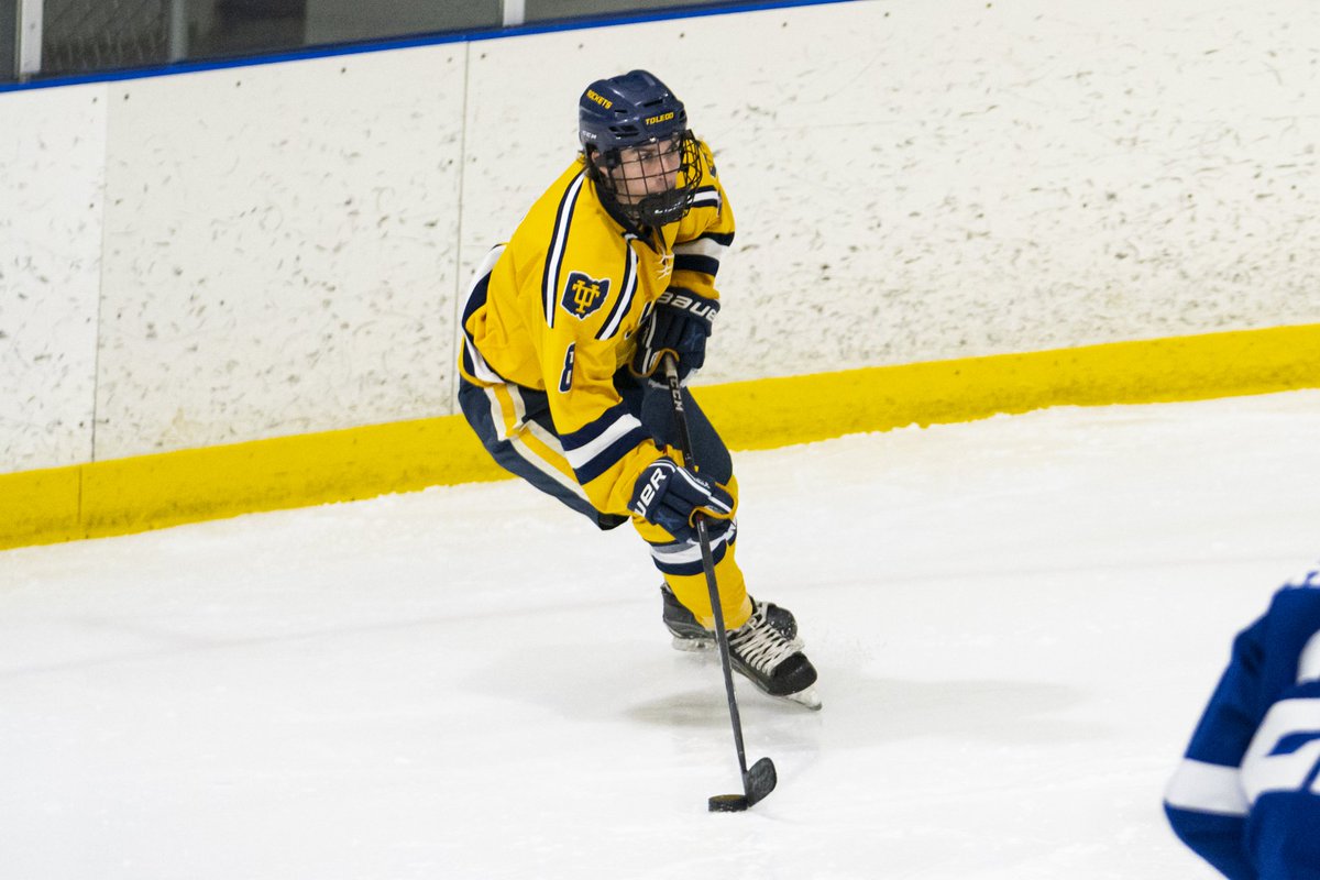 UToledoHockey's tweet photo. 🚀🏒 Senior Spotlight 🏒🚀

#8 Connor Wherrett - Forward

Degree: Finance

Post Graduation Plan: Pursue a career in finance.

Favorite UT Hockey Memory: Team trip to Florida to play FGCU his freshman year.

Games: 71
Points: 25 https://t.co/xqBn3M7dSU