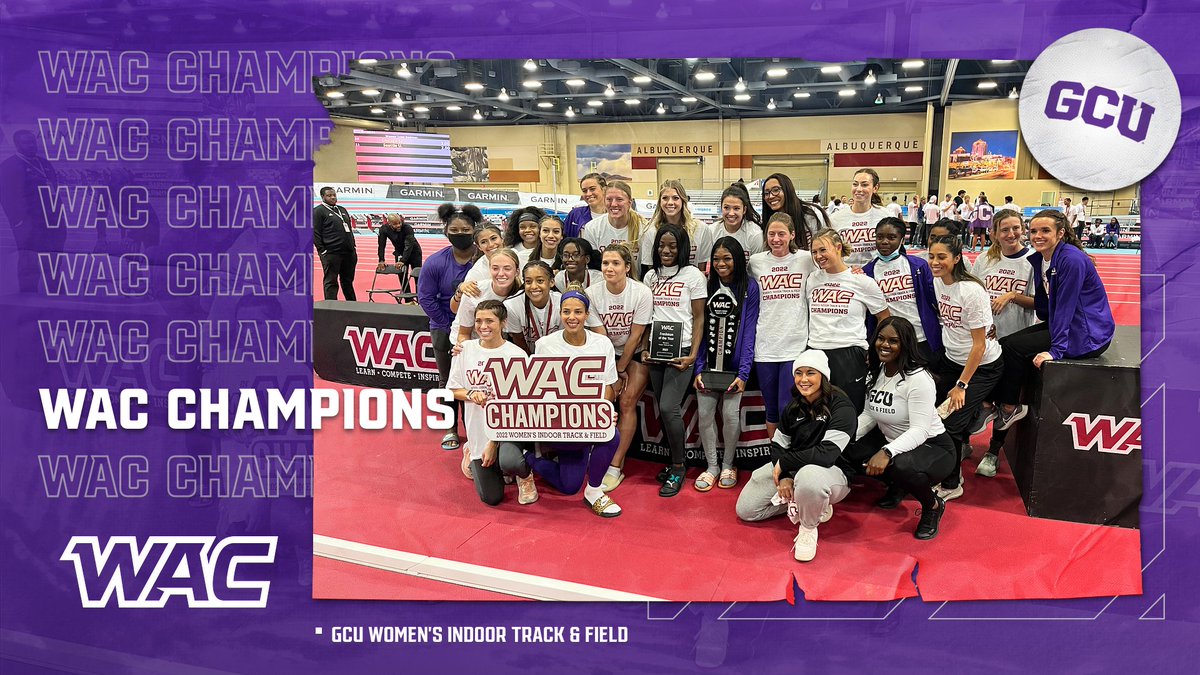 GCU_TrackXC's tweet photo. 𝐂𝐇𝐀𝐌𝐏𝐈𝐎𝐍𝐒 𝐎𝐅 𝐓𝐇𝐄 𝐖𝐀𝐂

GCU claims both the men's and women's indoor track and field championships.

#LopesUp https://t.co/Z6jDaSiH6f