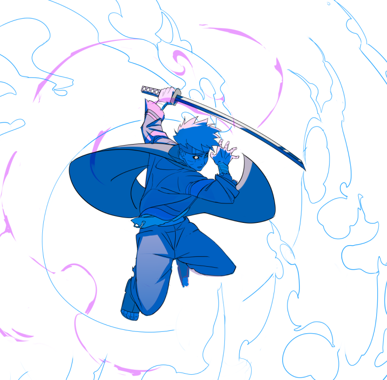 NEW WIP sry i havnt posted in a bit boys, been practicing face mapping + poses 2 get better shit out to u guys