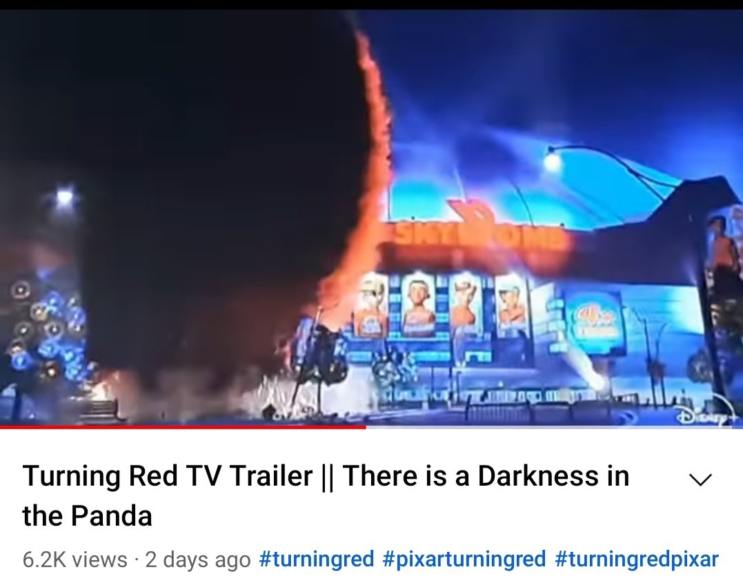 matttomic's tweet photo. The new Pixar movie Turning Red is set in 2003 Toronto and it is my pleasure to announce the name SKYDOME is part of the Disney canon https://t.co/UvyBOjQ05R