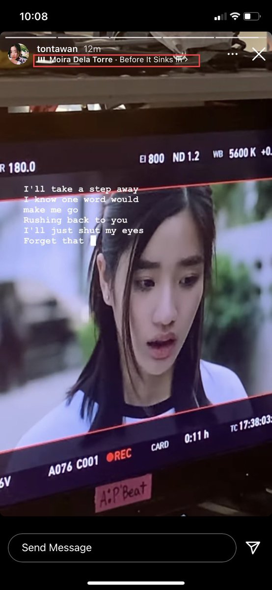 HyunSuk_Babe's tweet photo. Omg! Tu used Moira’s 🇵🇭 song on her IG story. 🥰 ,and yes I felt the song really suit in these scene. 🤗#F4ThailandEP9 https://t.co/gRIFNoONNj