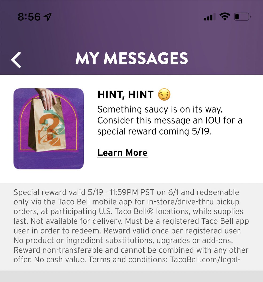 nmahmoud521's tweet photo. @tacobell this is sus… https://t.co/WvDYoSWoBG