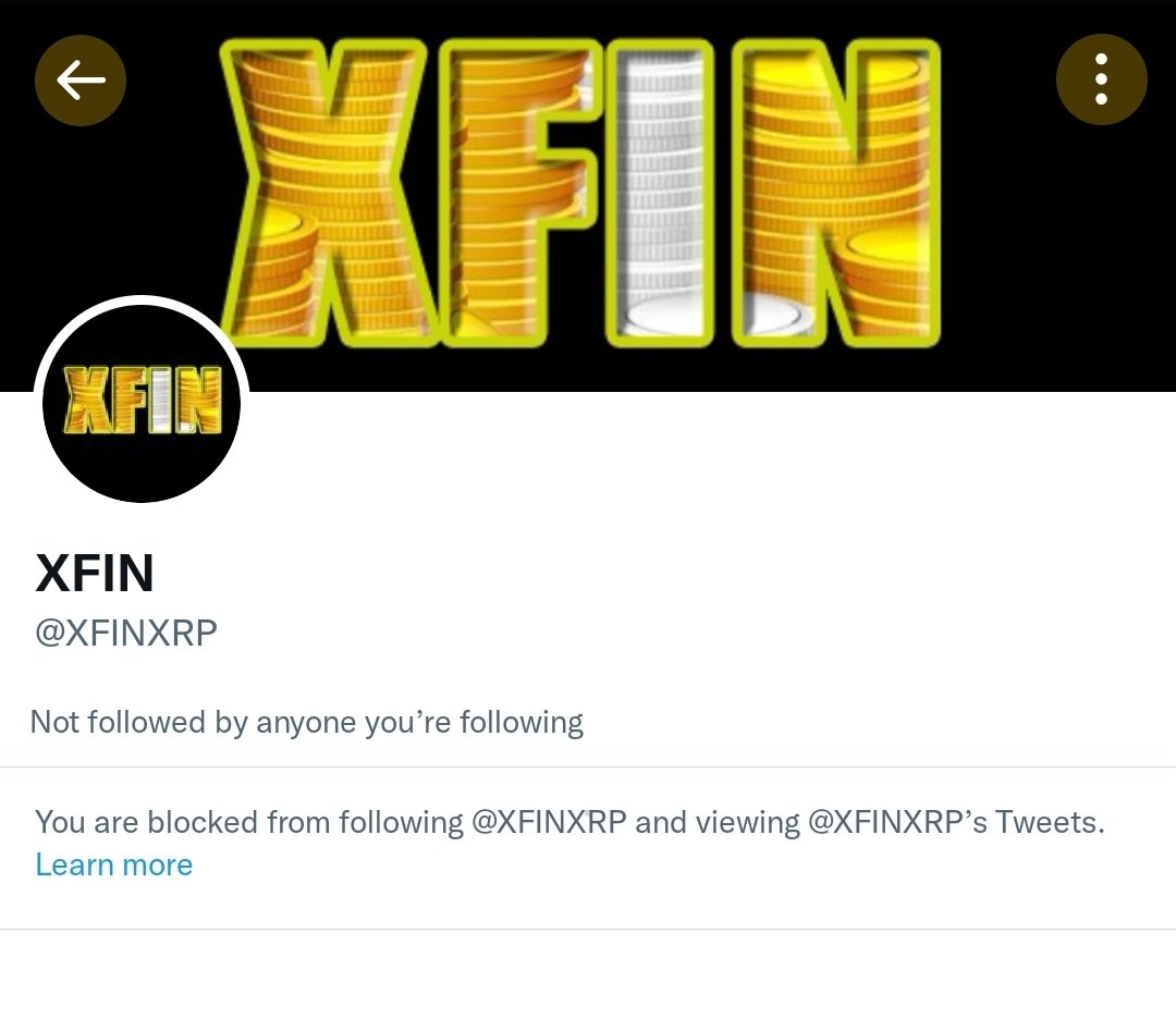 DukeOfAirdrop's tweet photo. I sent a DM to ask for information about their project since they are agressive in selling their coins. Instead I got blocked. Not really the response i was looking for.

🚨🚩 BEWARE @XFINXRP. 100% SCAM https://t.co/Y7eSNTTlr8
