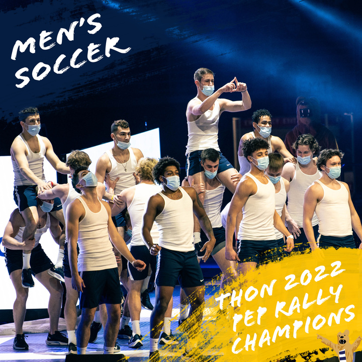 OnwardState's tweet photo. Your #THON2022 Pep Rally winner is...@PennStateMSOC! https://t.co/Mb8uiRZaQy