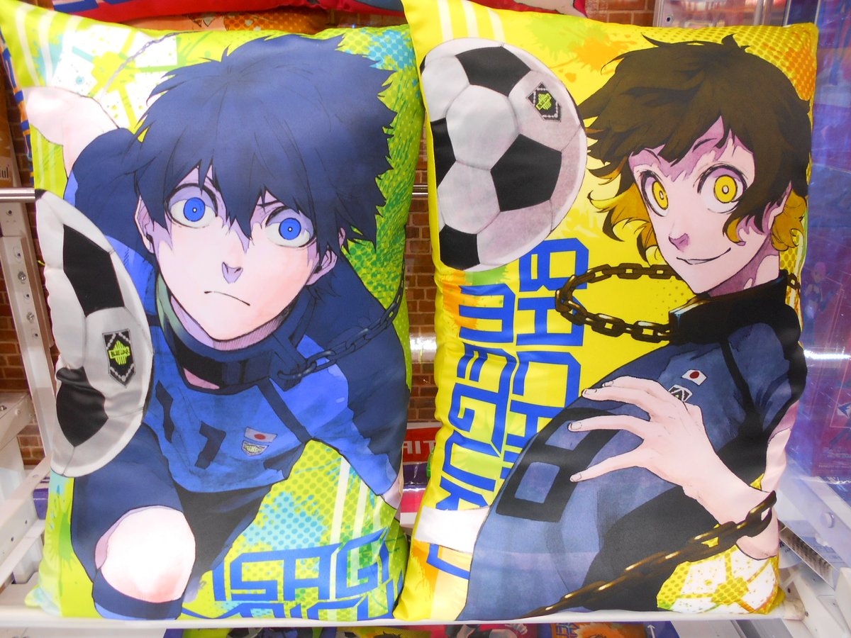 ブルーロック　クッション eフィーバーブルーロックスクエアクッション | ぱちキャラ オンライン