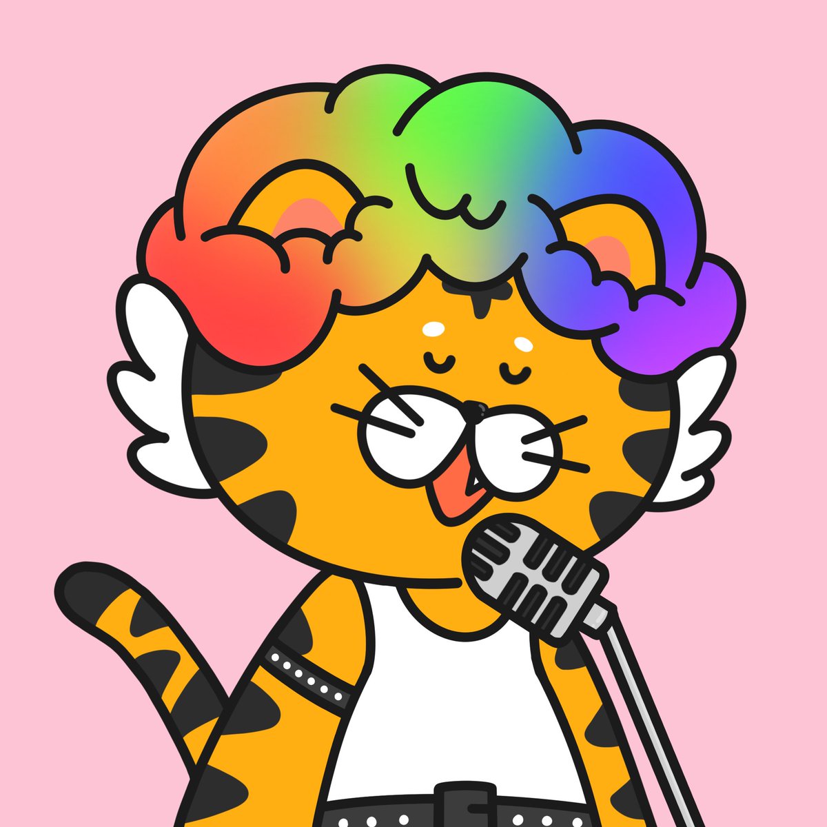 GoodTigerz's tweet photo. 🌈Happy Mardi Gras! 🏳️‍🌈
Yay it’s started! I can’t wait for the parade✨

BTW, about 2hrs to go for the listing
!ROAR🐯

#NFT #NFTCommunity #CleanNFT #tezosnft #tezosart #NFTdrop #NFTartist #nftpfp https://t.co/2A1YzmlBu4