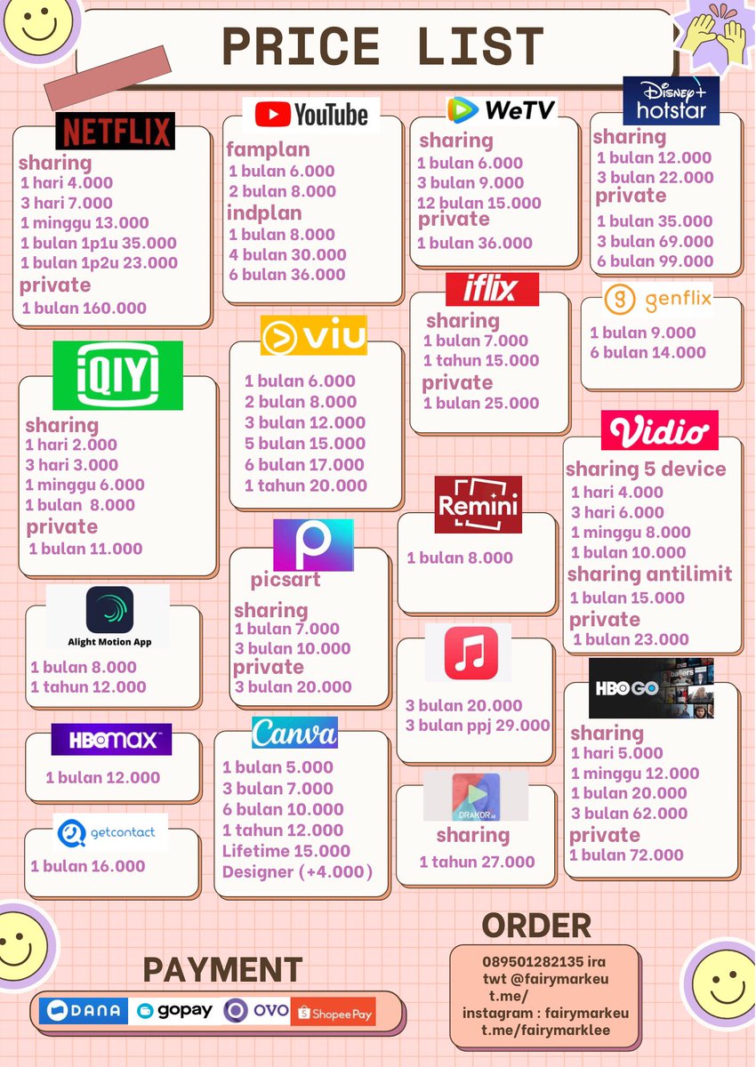 fairymarkeu's tweet image. AYO KAK JAJAN APK PREMIUM DI AKU 🙆🏻‍♀️💗