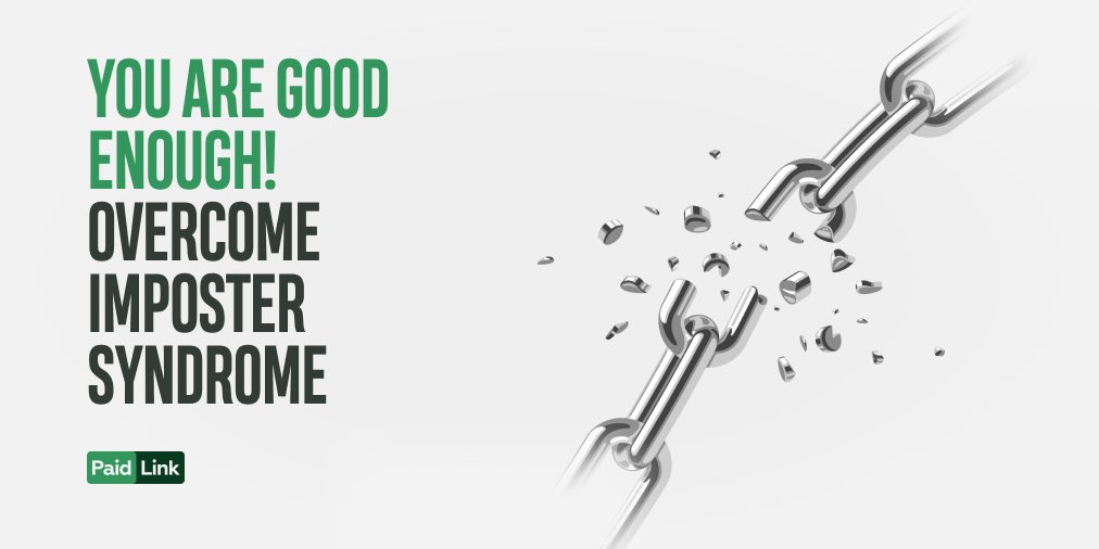 👀 Impostor syndrome is REAL. Let’s talk about how we can defeat it 👉 wow.link/kvw1 

#PaidLink #MakeMoneyOnline #Freelance #Freelancer #FreelancerLife