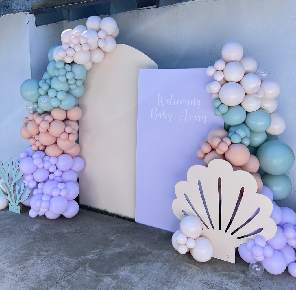 Under the Sea themed baby shower 🐚✨