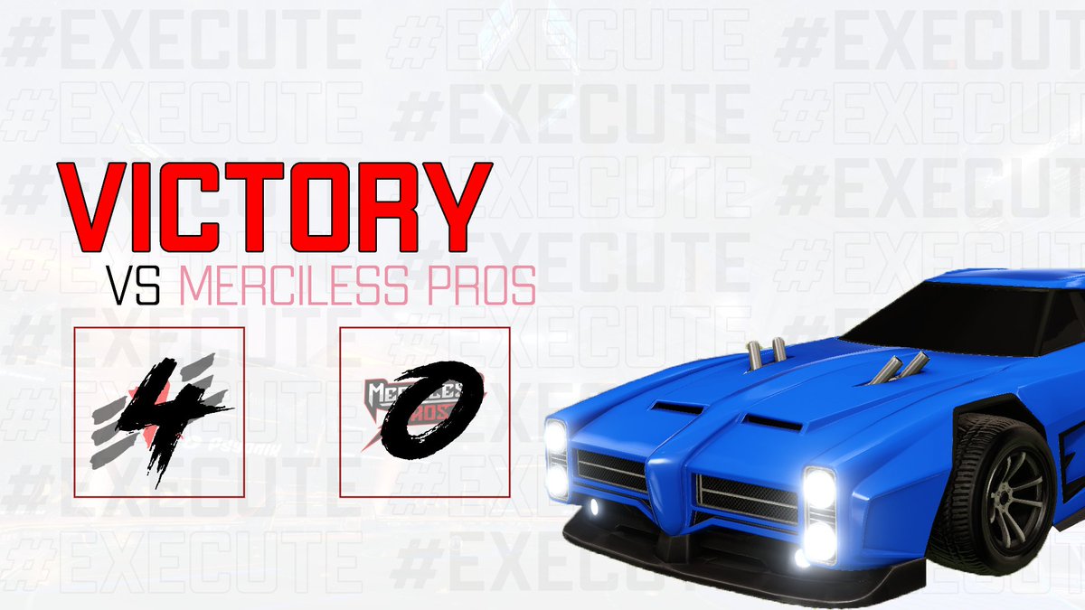 TeamExecuteRLE's tweet photo. Time to get them brooms out! 🧹🧹🧹

#ExecuteRL sweeps Merciless Pros to advance to the qualification round of the BLCS Spring Open Qualifiers. GGs! https://t.co/8RdBRLkEIu