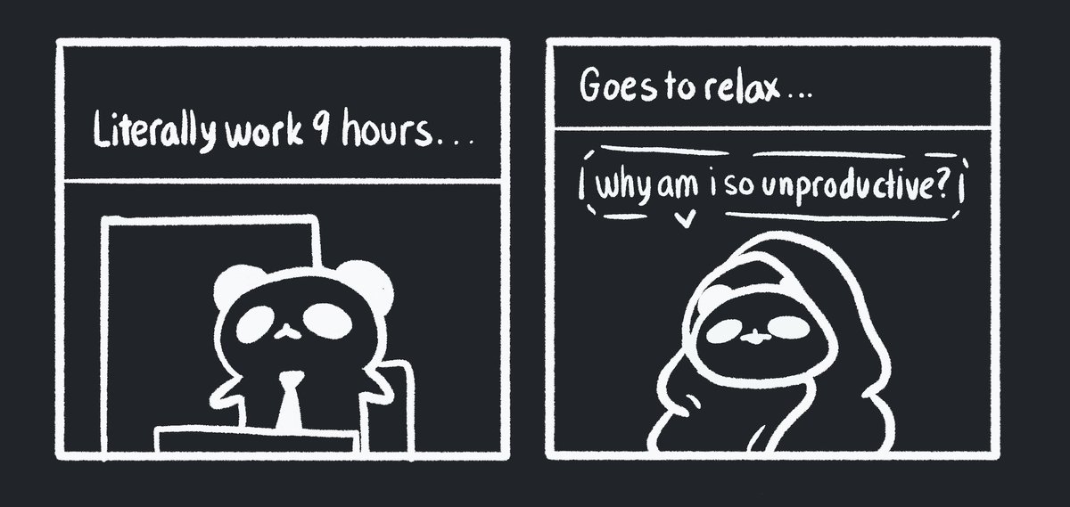 Unproductive #comic #OC