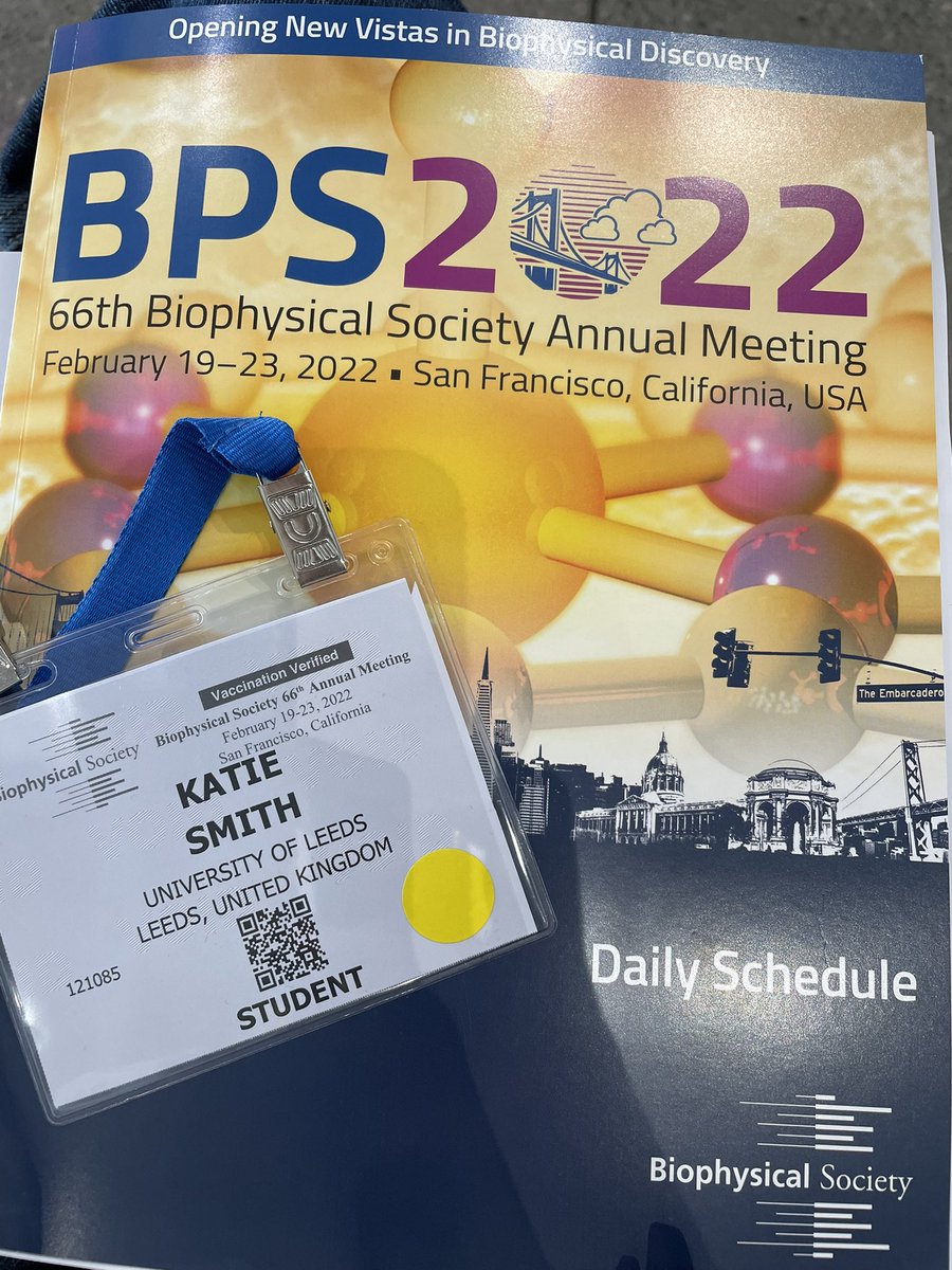 May have gone head to head with Storm Eunice but I have made it to my first international conference ✈️🌀➡️👩🏼‍🔬🌁 #bps2022