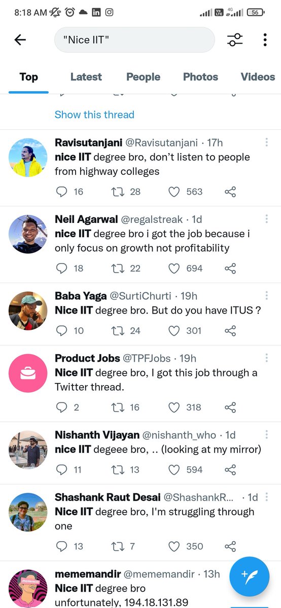 mater01sumit07's tweet photo. #Nice_NIT degree bro, because I am in @iiest_s https://t.co/rY6DRLLLA7
