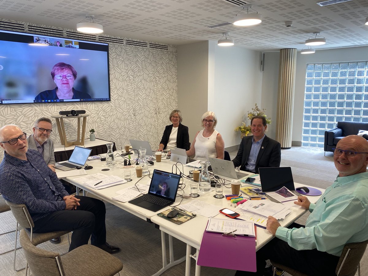 ASPALeaders's tweet photo. The ASPA Board at work in Hobart - face to face and zoom https://t.co/Bw0GRdvCUO