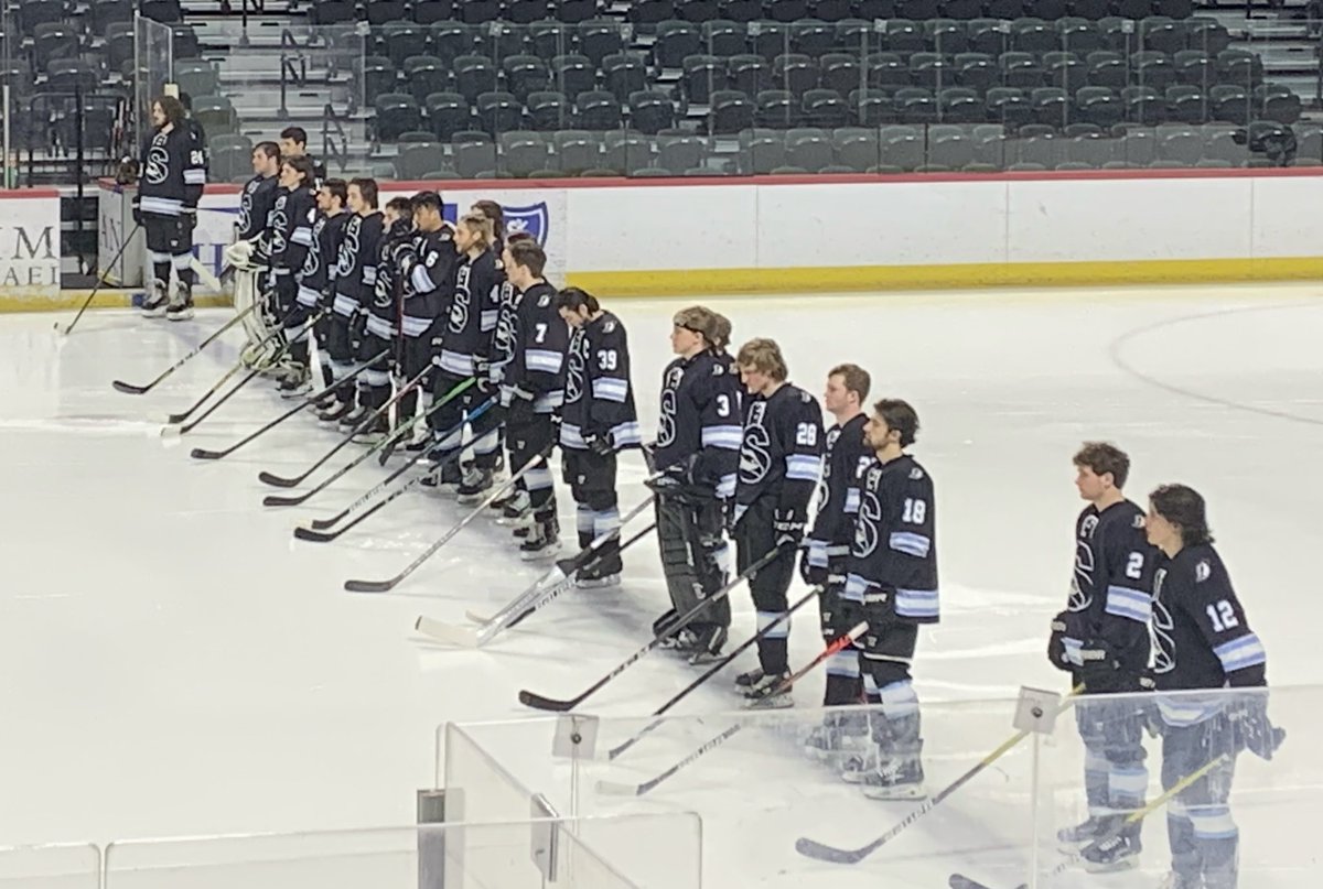 Our 21-22 season comes to an end with a 6-1 loss to UPenn in the CSCHC Semi-Finals.  So proud of this group…tight-knit brotherhood who now share a life-long bond.  Love you guys.  #rollspreys