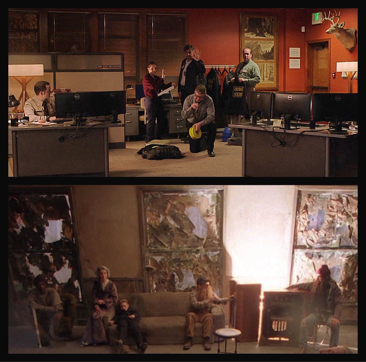 LouMingPresents's tweet photo. Find Laura Part 4I is up!
with a Special Two-Part Installment:

Inside the Sheriff’s Station, 
inside Laura’s Bedroom Wall, 
and the Road to Nirvana.

And a new round of “Spot the Difference!”
#twinpeaks #davidlynch #markfrost #FindLaura
https://t.co/hTGYHHr2zc https://t.co/ql1M8NQ5LK