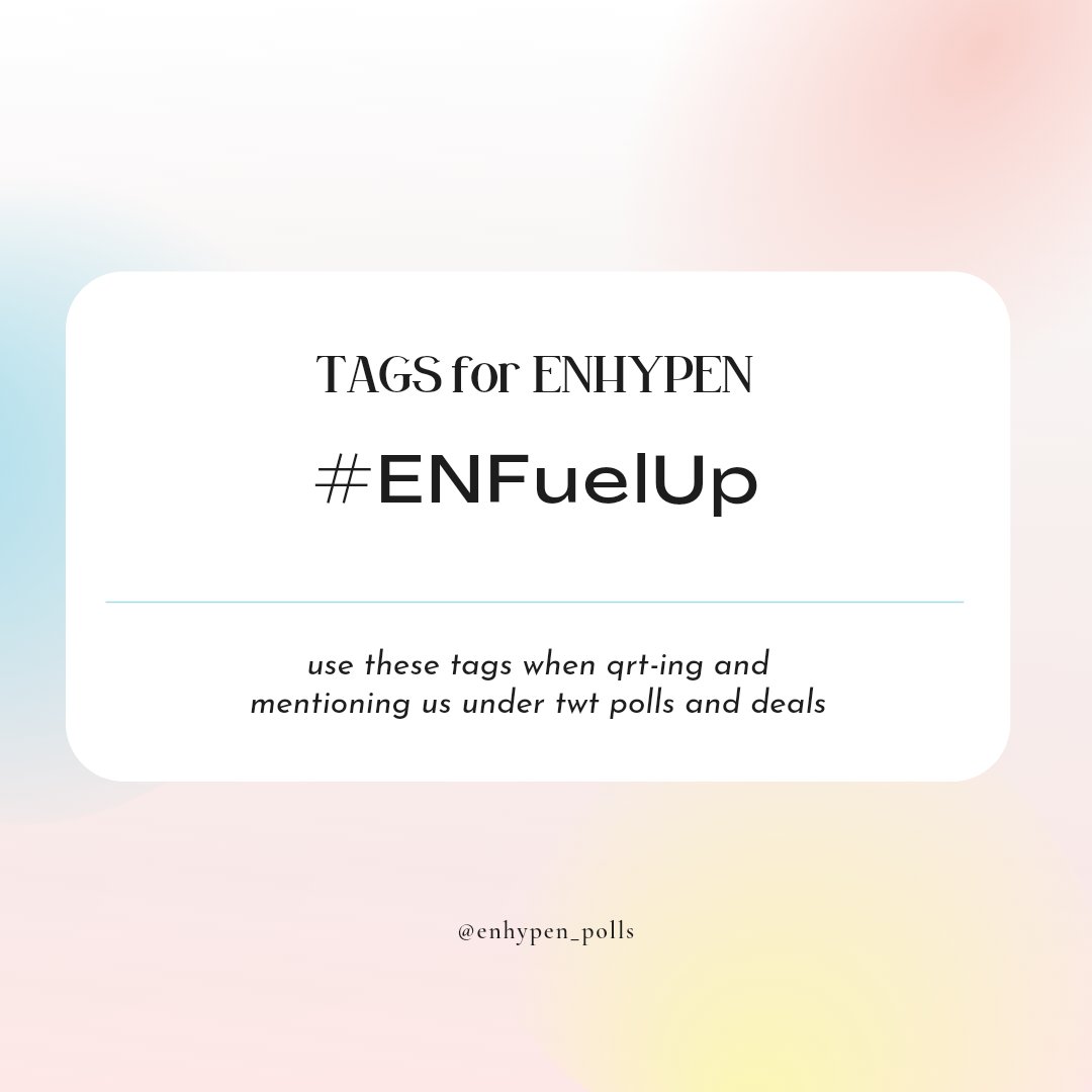 ENHYPEN (IS 7) VOTING HYPE tweet media