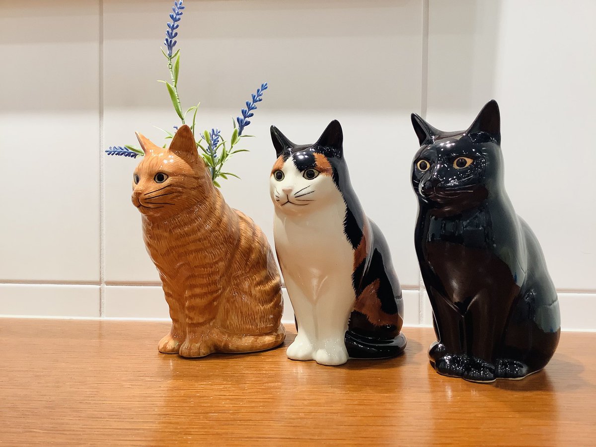 【返品送料無料】 BER KATZ 猫 置物 ねずみ ブランコ シャム NO.372 ネコ（4461 置物
