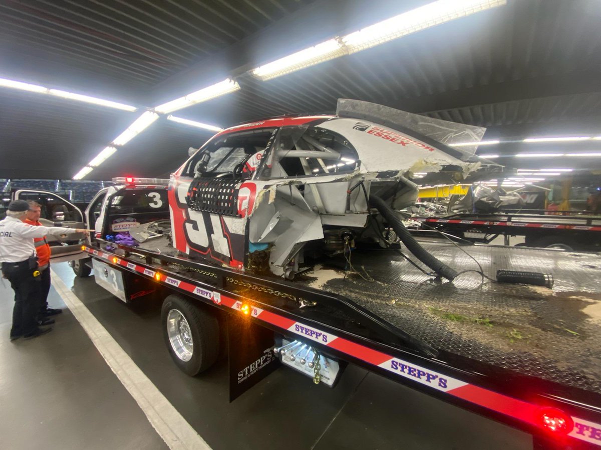 Where do I start?

I'm thankful my <a href="/TaxSlayer/">TaxSlayer</a> guys built a fast, safe Camaro. We were up there!

Thankful the man upstairs kept me safe. I prayed for it with 5 to go. He knew

We had a verse on the door. That + my seat were the only bits NOT hit. Wild

We'll be back in Fontana🤘