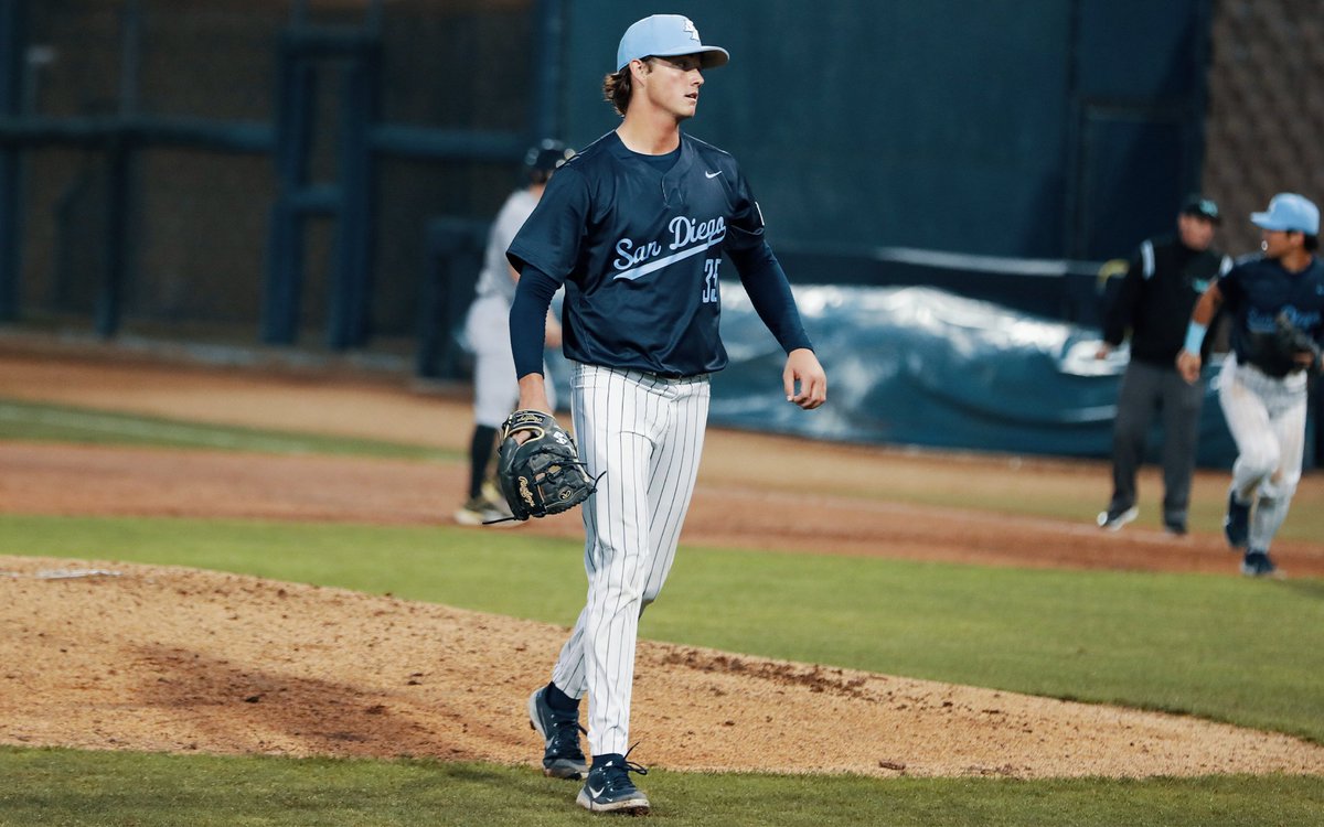 A career-high 12 strikeouts for Brycen Mautz, and he leaves with the lead.

His final line: 5.2 IP, 3 ER, 8 H, 1 BB, 12 K

#GoToreros