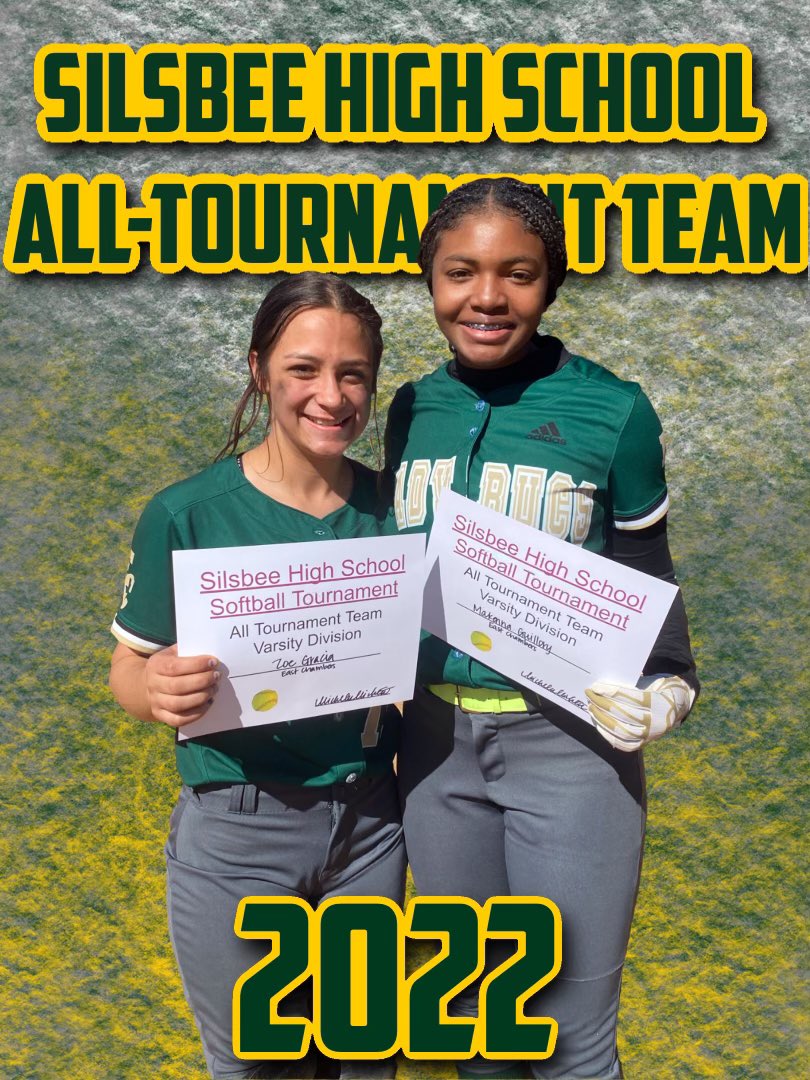 softball_EC's tweet photo. Congratulations to @zoegracia4 and @GuilloryMakenna for making the all tournament team this weekend in Silsbee. We are so proud of the effort these girls showed in our games, and appreciate the Silsbee coaching staff for recognizing them. #ecsoftball #goladybucs 💚💛🏴☠️🥎 https://t.co/GqK1ZLPYJN