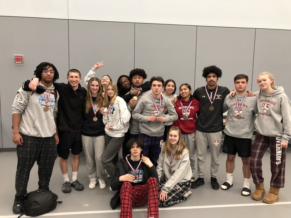 GovsWrestling's tweet photo. New England’s Team Results:
2️⃣nd in Female Division
2️⃣nd in Small School Division
7️⃣th in Open Division https://t.co/1LwnmtDCo0