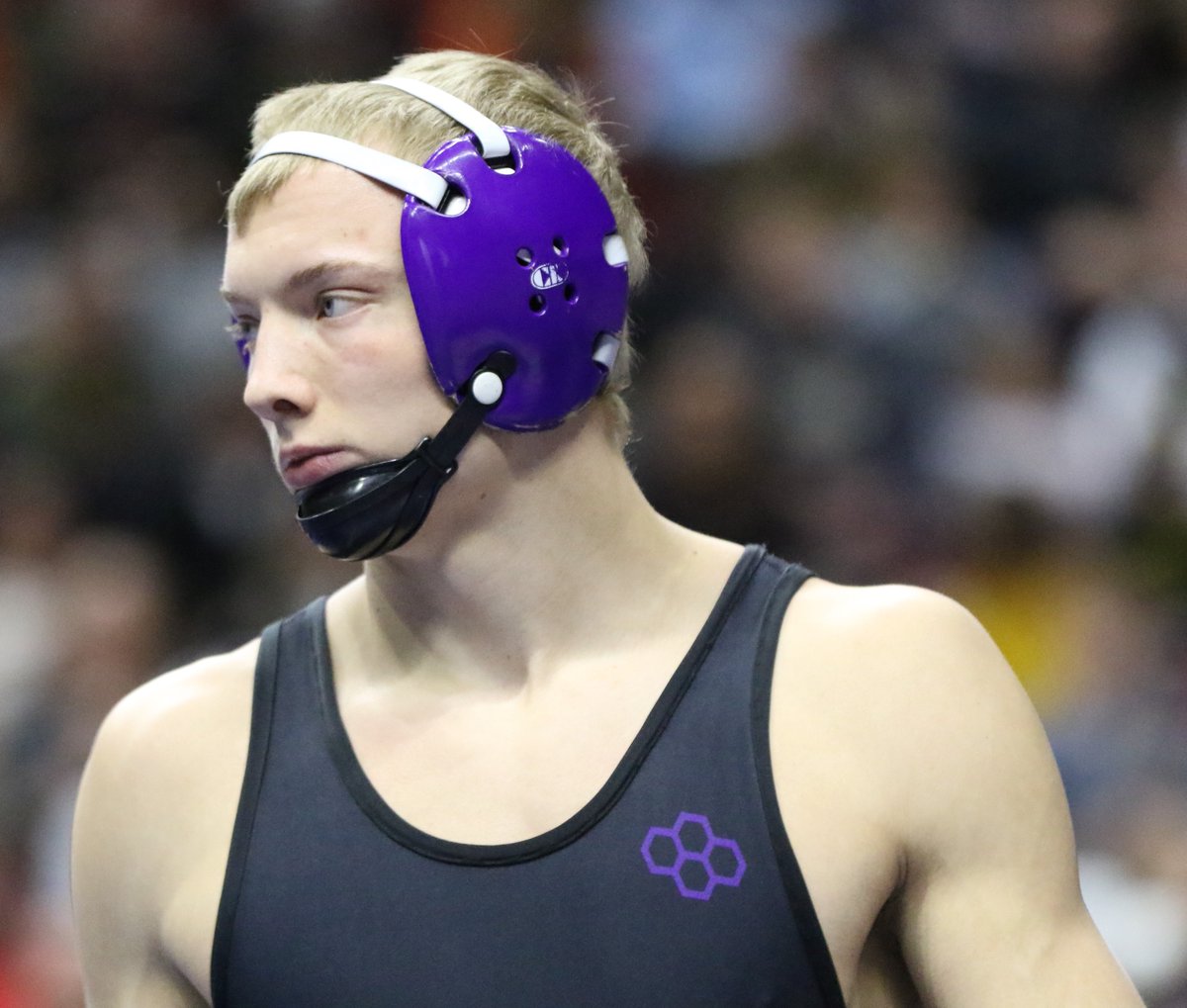 Tyler_Liger's tweet photo. What a legacy that you'll leave behind.

@scc_titans' @bmcalister_4 pushed Don Bosco's Cade Tenold to his limit, but fell short in a 2-1 decision in the Class 1A 170 lbs. title match at the #iahswr State Championships on Saturday in Des Moines. Blake's career record is 176-22. https://t.co/aOCFHTg3cW