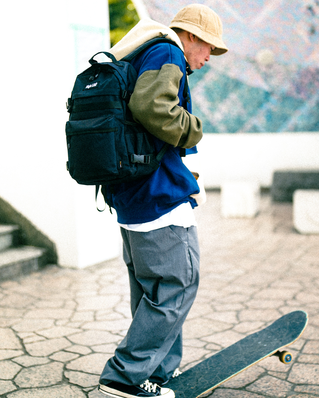HighLife® on X: HighLife / Cordura Backpack https://t.co/fkO0WQeL9H  Material : Cordura 610D Size : 縦46cm × 横32cm , マチ15cm Spec : 内側ポケット × 3 ,  外側ポケット × 5 https://t.co/5p1cvLliNM / X