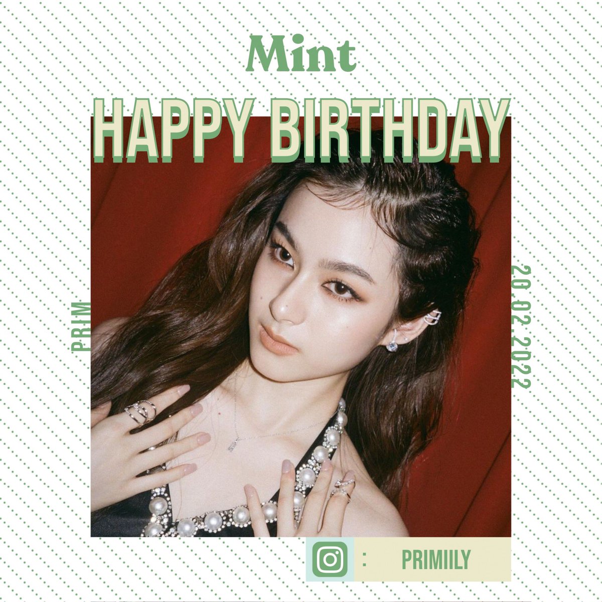 mintmag_th's tweet photo. #Primiily18thBirthday 🥳🎂 สุขสันต์วันเกิดตัวเล็กสุดน่ารักแห่ง #F4THAILAND อายุครบ 18 ปีบริบูรณ์แล้ววว วันเกิดปีนี้ขอให้พรีมมีความสุขมากๆ ประสบความสำเร็จในทุกเรื่องนะจ๊ะ แฟนๆมาอวยพรให้พรีมกันเถอะะ 💚

#primiily
#วันเกิดปีนี้น้องพรีมโตเป็นสาวแล้ว
#MintMagTH https://t.co/pqKfdfH2Pt