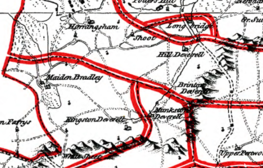 DeverillsOps's tweet photo. The boundaries in The Deverills have never been straightforward.

Also interesting to see the differences of spelling: 
Deverill = Deverell
Brixton = Brinton
Monkton = Munkston

Source:https://t.co/zjkL9LiohM

#MapMonday https://t.co/DFGGd39biw