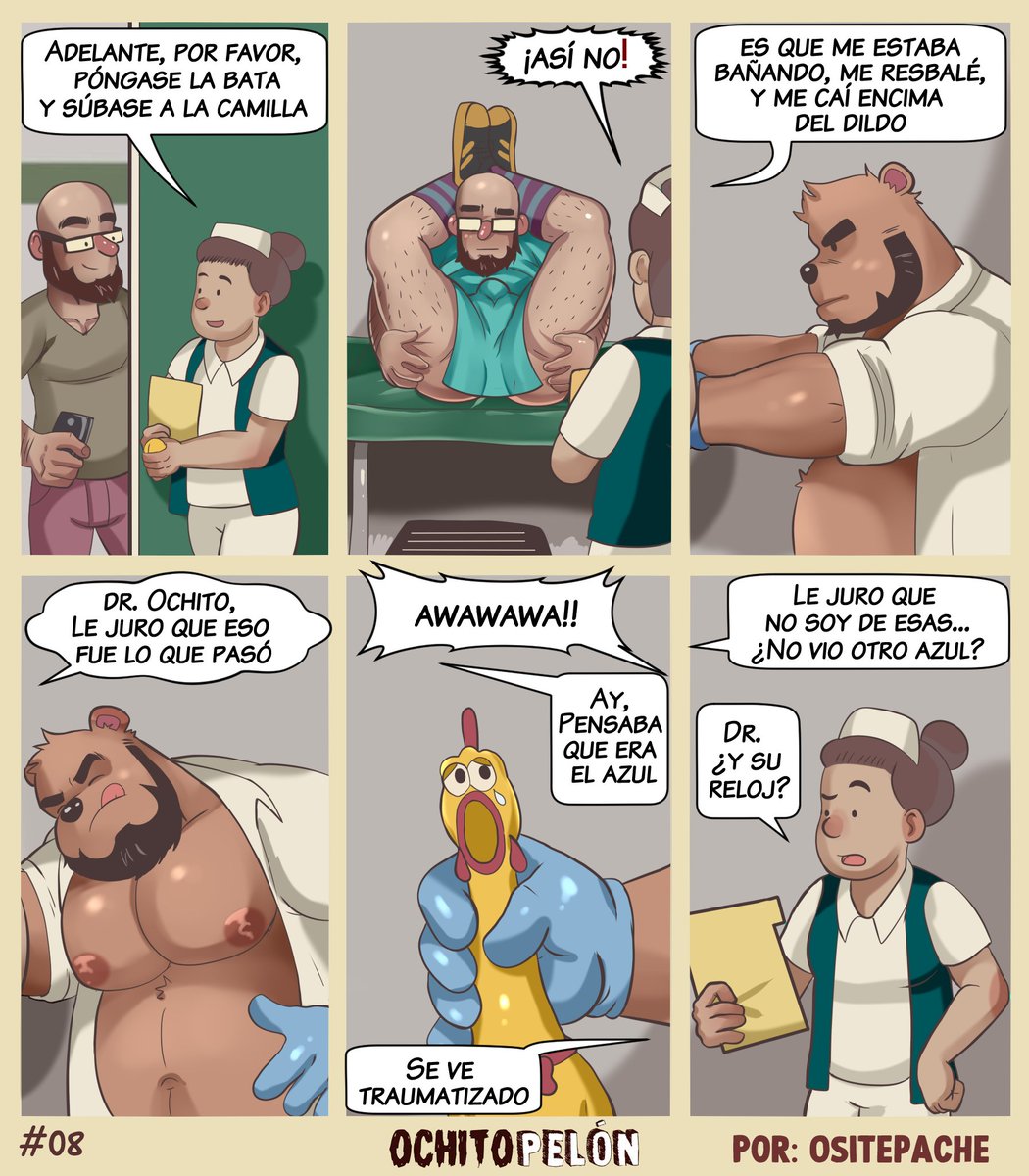 ositepache's tweet photo. Ochitopelón #08
por: @ositepache
 https://t.co/eTX4XiOSBT
https://t.co/Qu2RzJF8uT
#Ochitopelon #webcomic  #gaycomic #bearcomic #Ochitopelón #comicespañol #comicgay https://t.co/4v3fRIlgtK