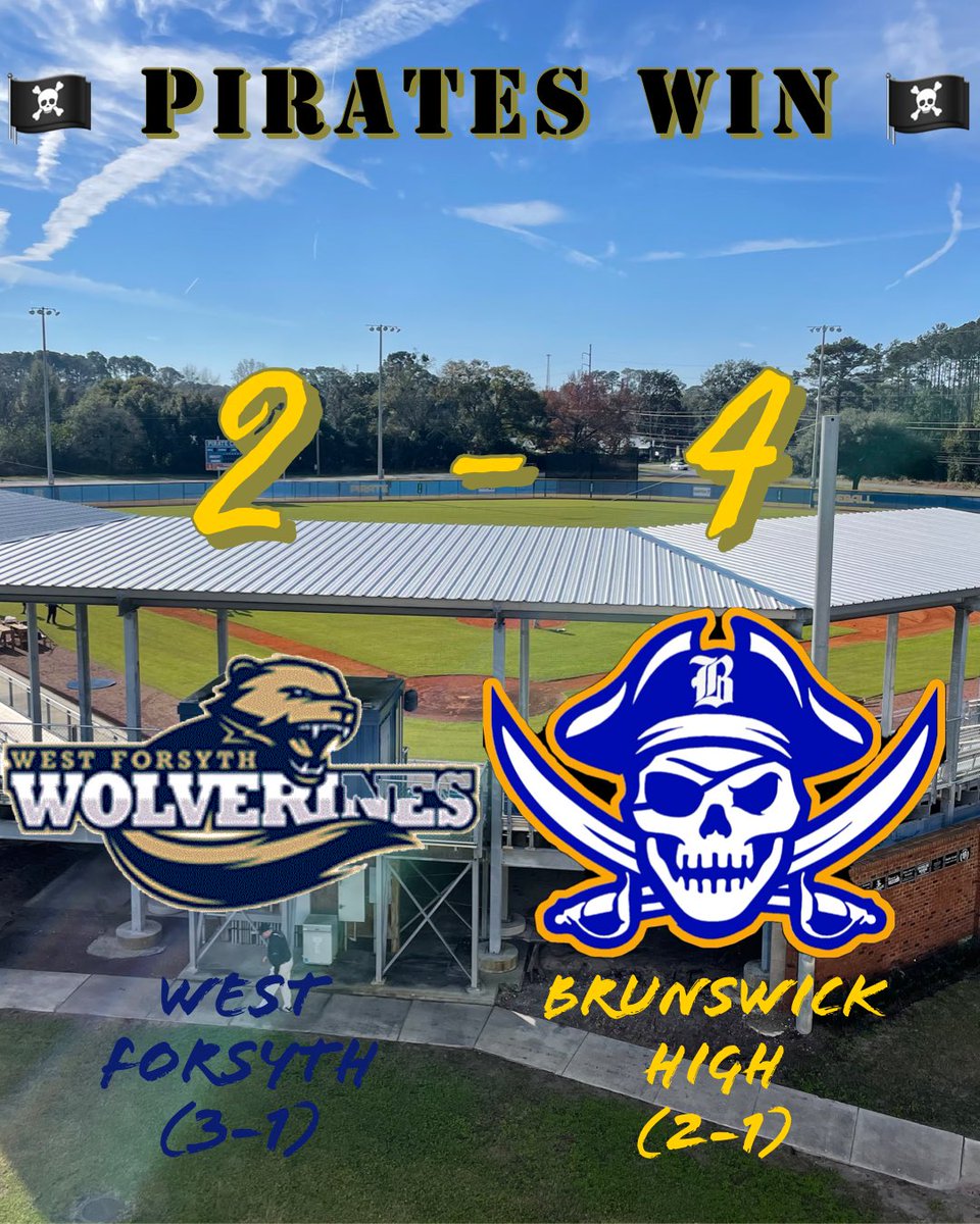 Another great outing from our staff, small ball and timely hitting get the Pirates back in the win column. #TEAMFIRST