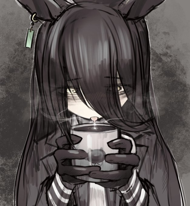 溢れ出る思い #マンハッタンカフェ(ウマ娘) #唾液 https://t.co/WVuJPs9Lj4 