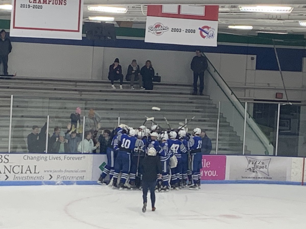 Harry Seymour in OT!!!!  3-2 final!  Warriors win!