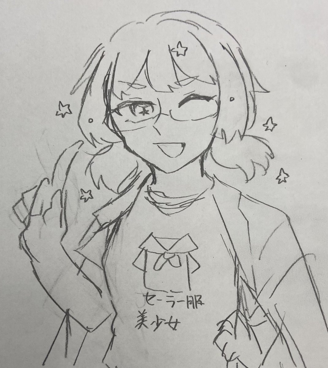 フォロワーにもらったお題:セーラー服 