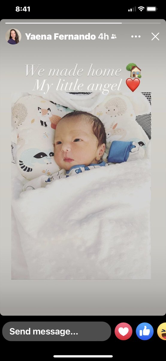 strei001's tweet photo. @MeganFantastic Hi Megan!  Just wanted you to know that your nephew was born February 17,2022 at 4:45am. His name is Joseph Jung Fernando. https://t.co/Be07LoPE58