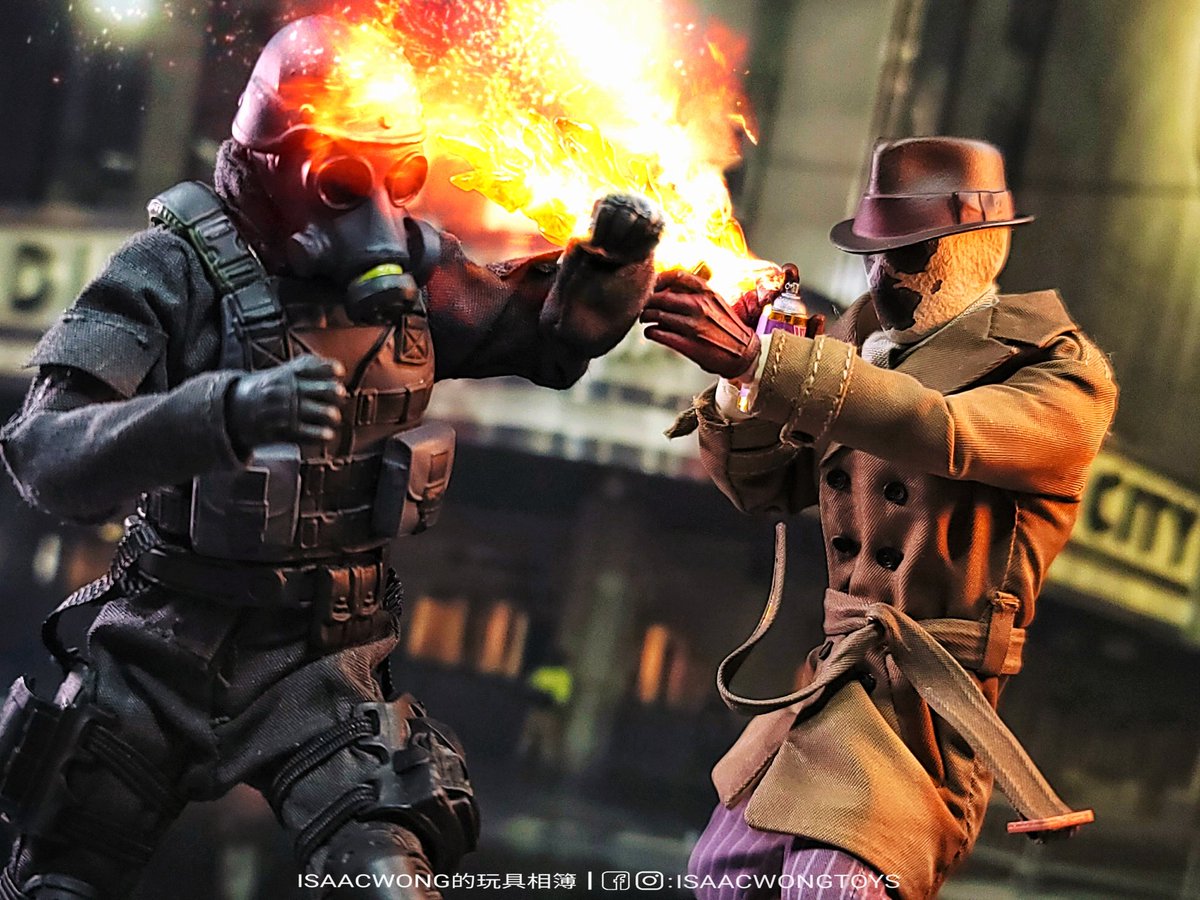Filix Toys] 1/12 Inkblot ❨Rorschach - Watchmen 2009❩ Full Review
