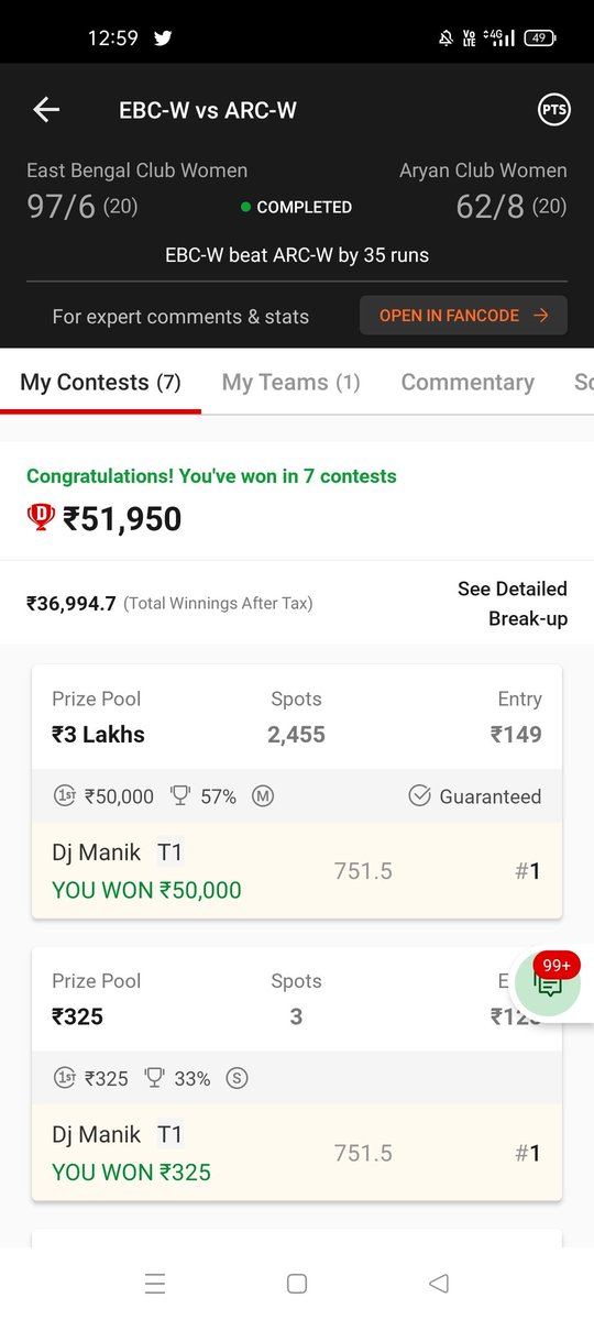 dream11_expertt's tweet photo. Quality Matches and Quality Teams,Join now for better today and forever

https://t.co/02zbKDtqSk

#Dream11  #AUSvsSL #INDvsWI #ARCWvsRACW #DOLvsROC #QUEvsKAR #LIOvsKTS #IGMvsMGM #MULvsISL #ALTvsPHT #FALvsAAD https://t.co/rxjWoMVZQJ
