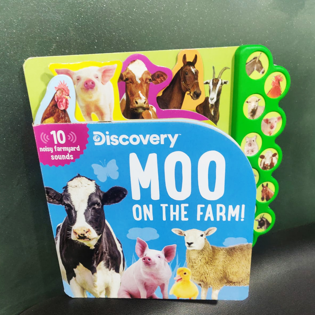 bookswagon_in's tweet photo. 'Discovery: Moo on the farm' contains 10 different sounds of farm animals. This is an excellent way that will help any child to learn and discover new #sounds of different farm #animals. #childreen #teens #books #booksforkids #booklover #learning
@thelizfeldman @SilverDolphin https://t.co/OUcYBwMcyO