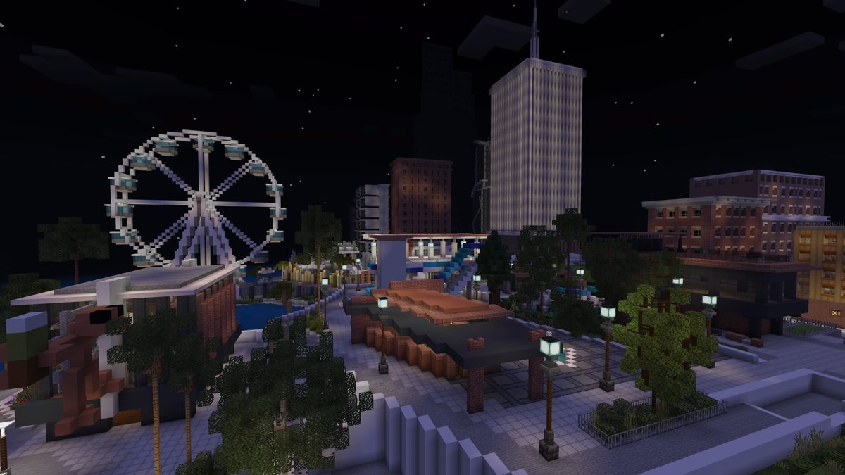 Theraptorpig1's tweet photo. What a beautiful 5 years of work i have done #minecraft #city https://t.co/qoMtPChnGt