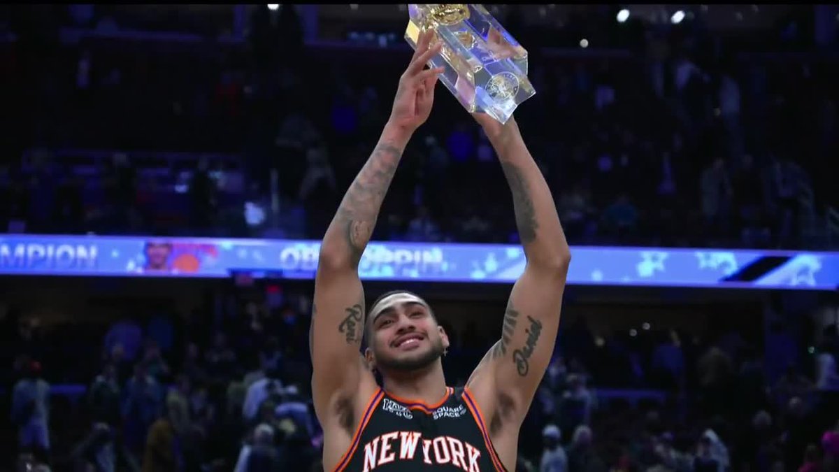 Obi Toppin is your #ATTSlamDunk champ 🏆