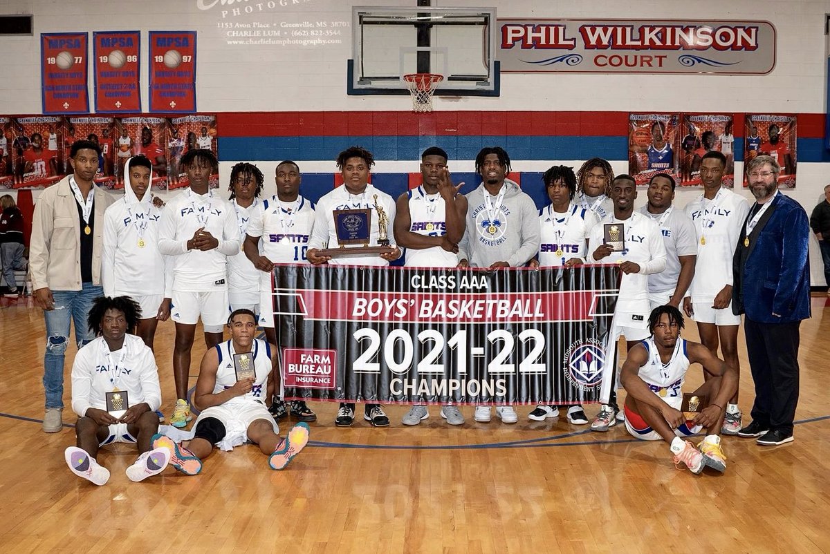 Congratulations to the 2022 MAIS Class 3A Boys Basketball Champions, the Greenville Christian School Saints!