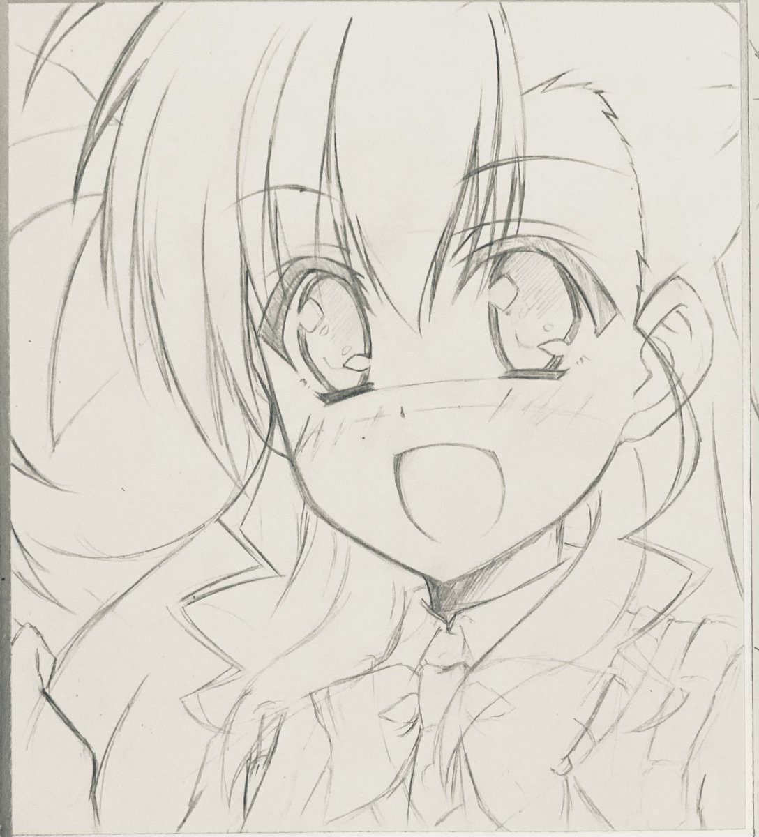 ヴィヴィちゃま
描き途中(*'∀`*)
尊敬する藤真先生のヴィヴィオちゃん
を出してみたかったのでいつもより
目とか柔らかめの感じにしてみました。
今からお仕事なので一旦ここまで。
帰ってきたら続きです(*'∀`)♪