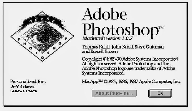 jaz2z's tweet image. Hoy tenemos mención especial!! Y es que el cumpleañero “Adobe Photoshop” cumple ya 32 años desde su primera versión (1.0) y salida al mercado. 
Feliz cumpleaños 🎁🎊🎈🎂🎉 #adobephotoshop #macintosh #oldsoftware