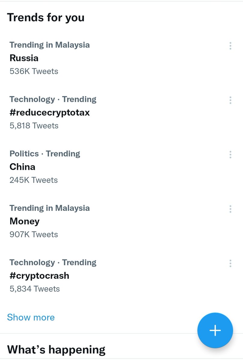 pushpendrakum's tweet image. #reducecryptotax is trending under technology category.

Keep tweeting. 

Request to all exchanges please join this movement.