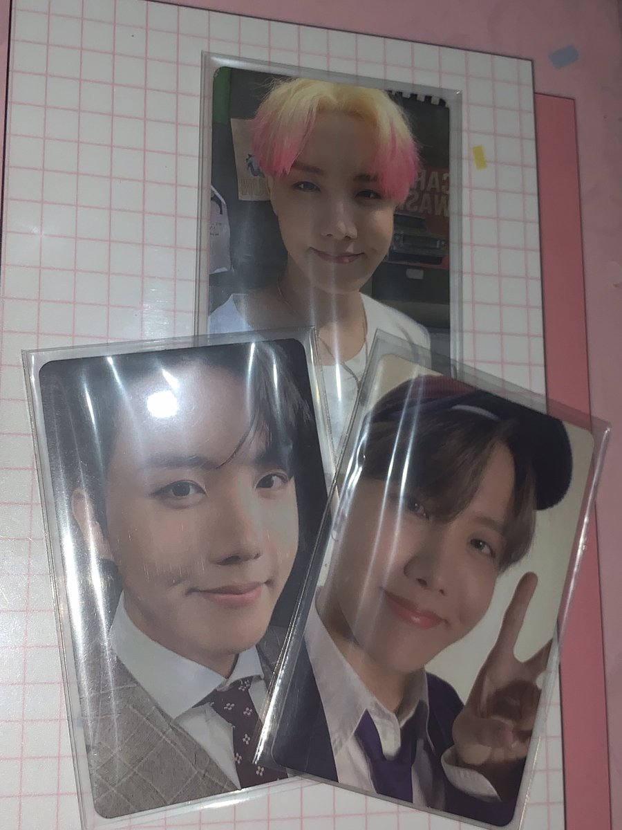jhscarts's tweet photo. wts | lfb | ph 

      - 900 set (850 if payo)
      - jhope butter pob mint condi
      - jhope mots7 v3 has scratch(8.5/10)
      - jhope mots7 v4 (6/10)
      - can send more vid thru dm
    
🏷 wtb lfs Jung Hoseok Jhope Hobi Map Of The Soul 7 version 3 and 4 Butter pob https://t.co/ZXdjVsbb0r
