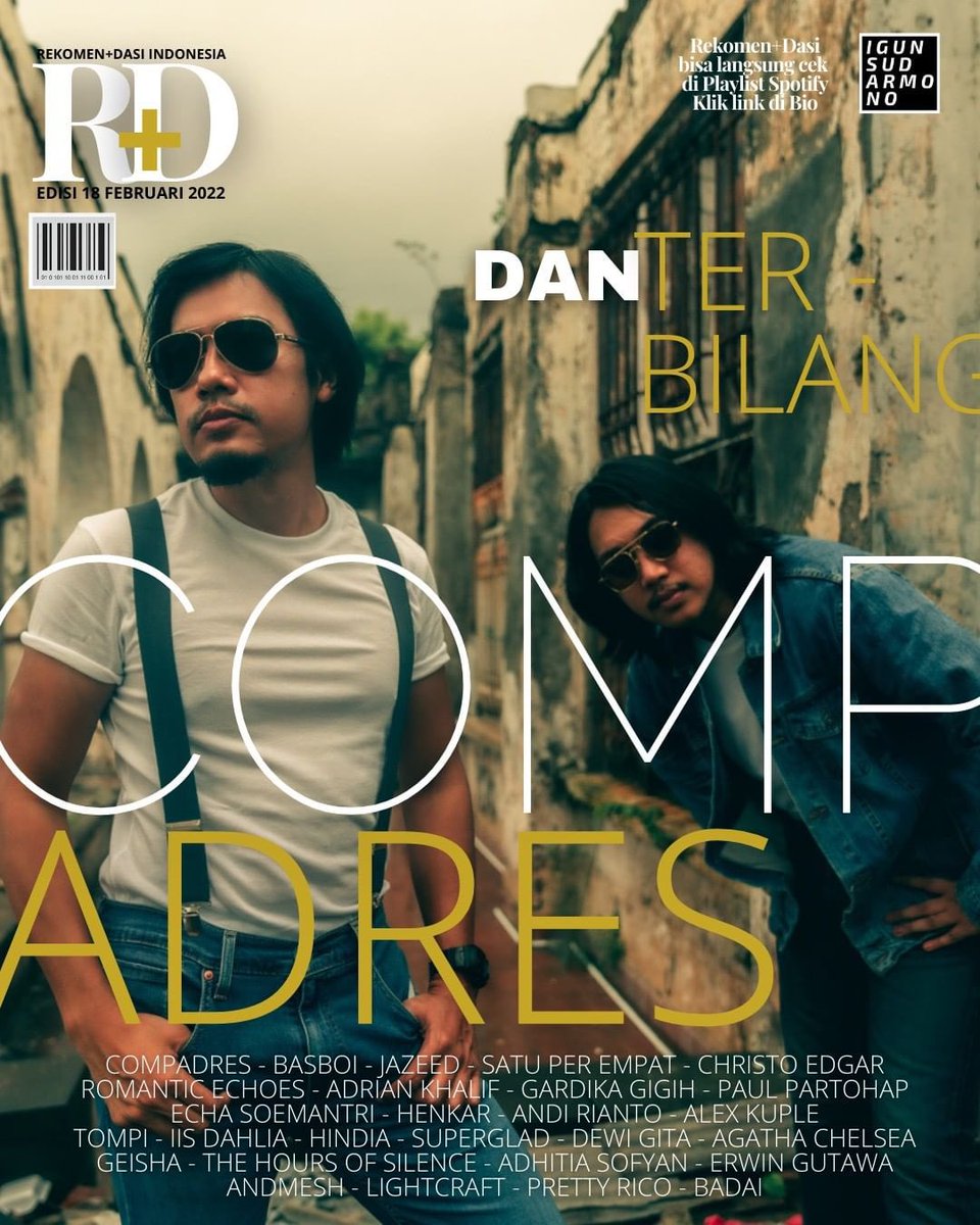 CompadresBand's tweet image. Thank you Mas @igunsudarmono